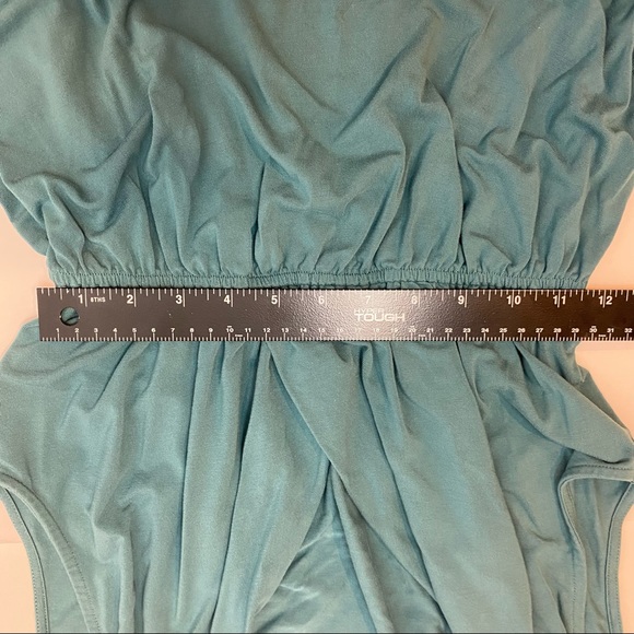 Lilla P Teal V Neck Dress Nursing - Picture 12 of 13